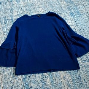 Talbots, navy sweater, 1x, ptp 24", in excellent condition